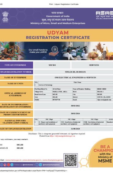 Udyam Registration Certificate MSME_page-0001