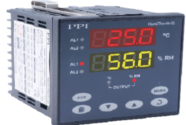 Advanced Temperature Humidity Indicator with Control, Alarms & Retransmission